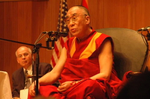 Dalai Lama at Buffalo faculty dialogue