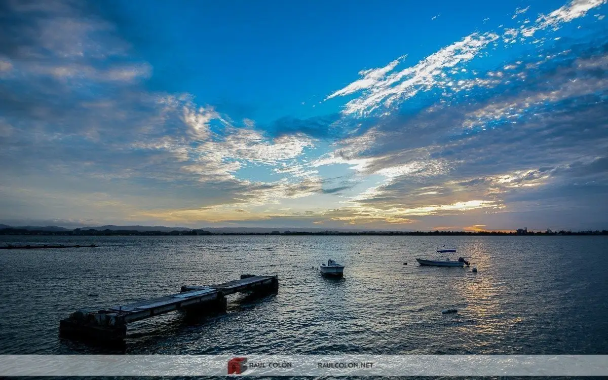 Old San Juan Bay Sunset