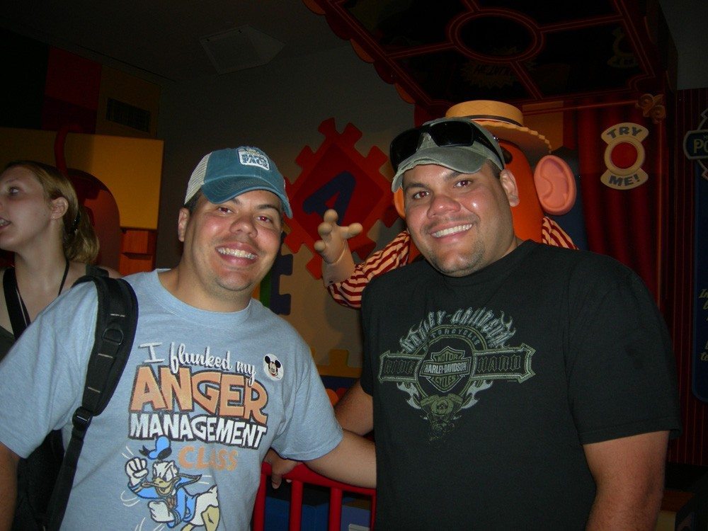Me and My Good Friend from High School @ Hollywood Studios, Disney 