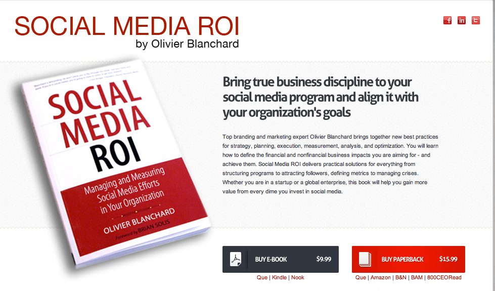 Devorar lava lector The Book every Social Media Strategist Needs to get ROI
