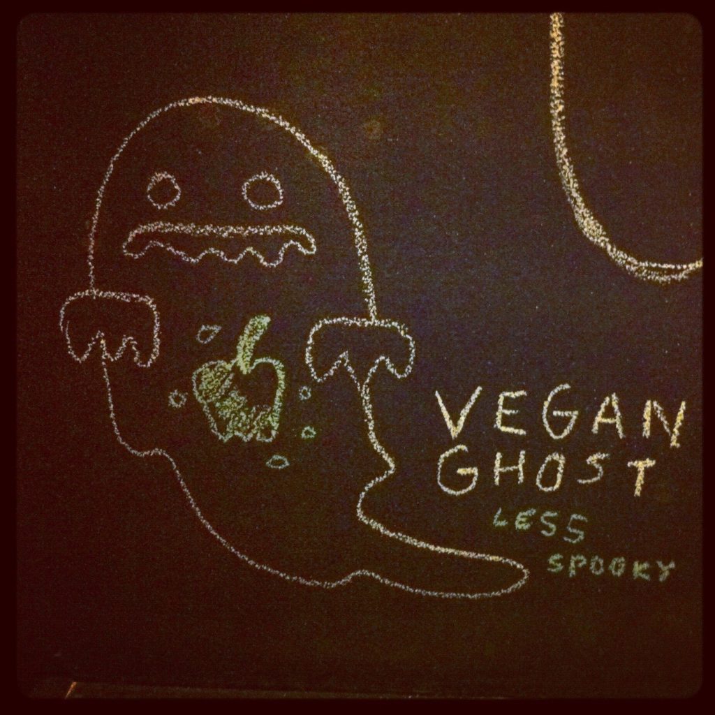 Vegan Ghost Less Spooky