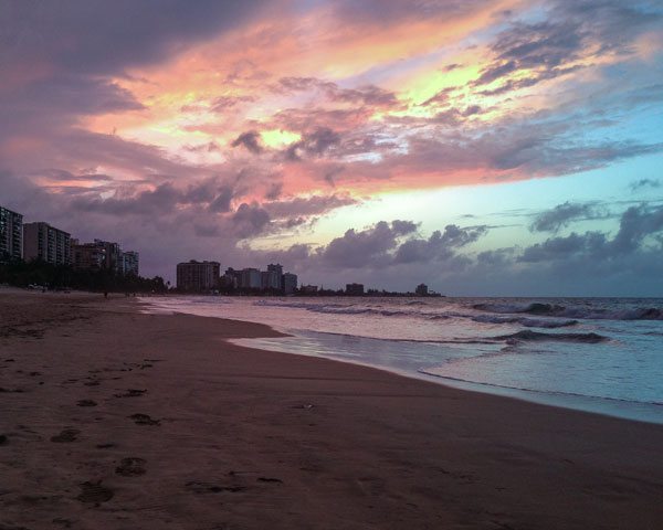 Photo taken of Sunset in Isla Verde Puerto RIco