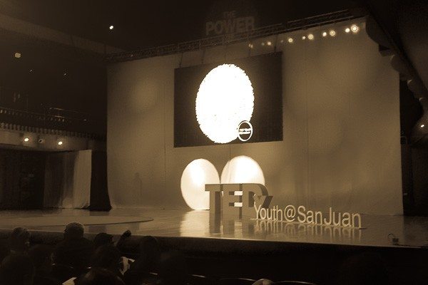 TEDx Youth San Juan stage