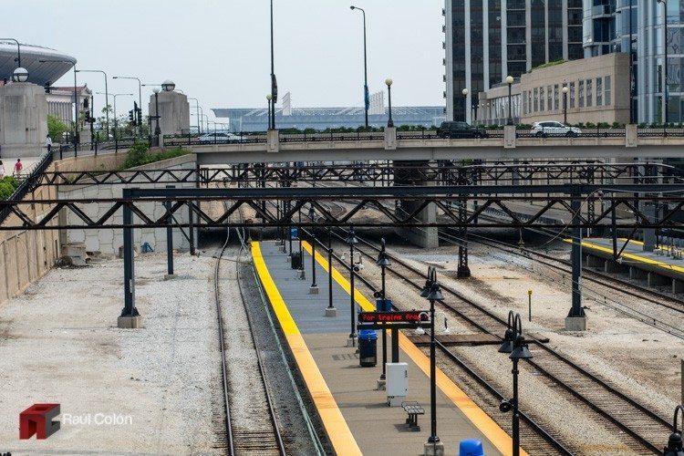 Train Tracks in Chicago