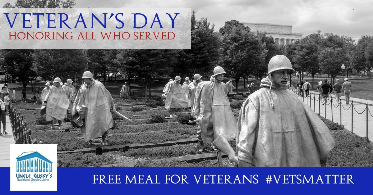Veteran's Day Free Meal