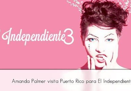 El Independiente - Comunicado Amanda Palmer