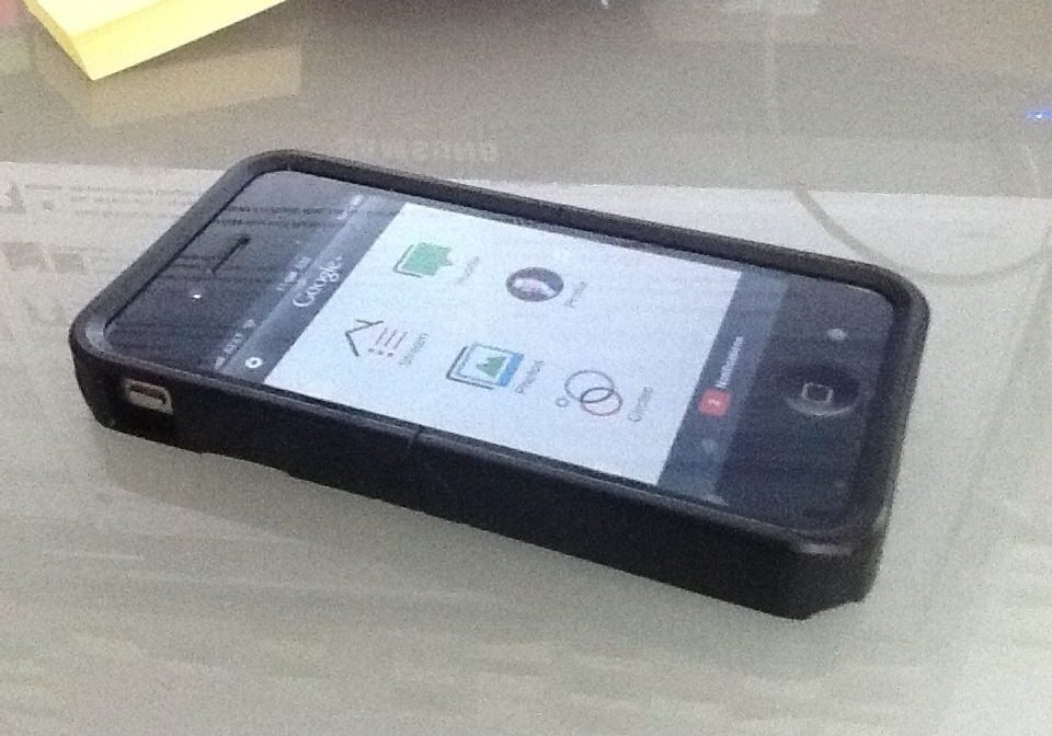 Iphone with Google Plus