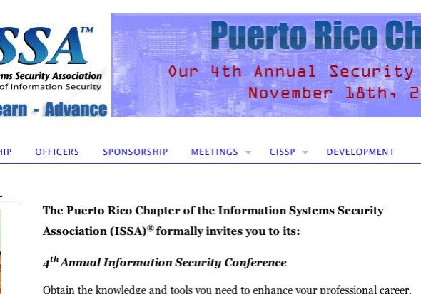 ISSA Puerto Rico Annual Conference