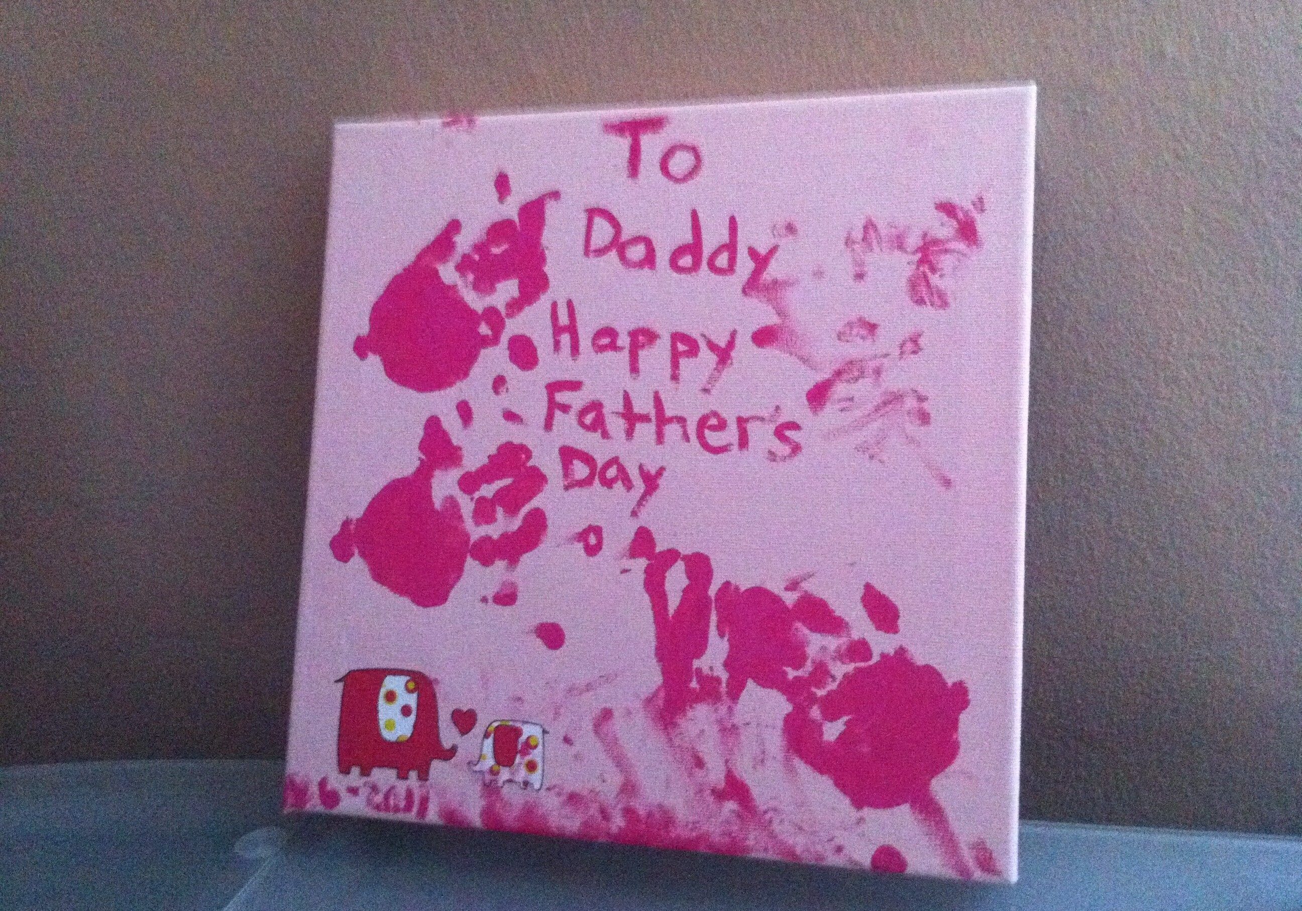 first-Father's day Gift from Daniela
