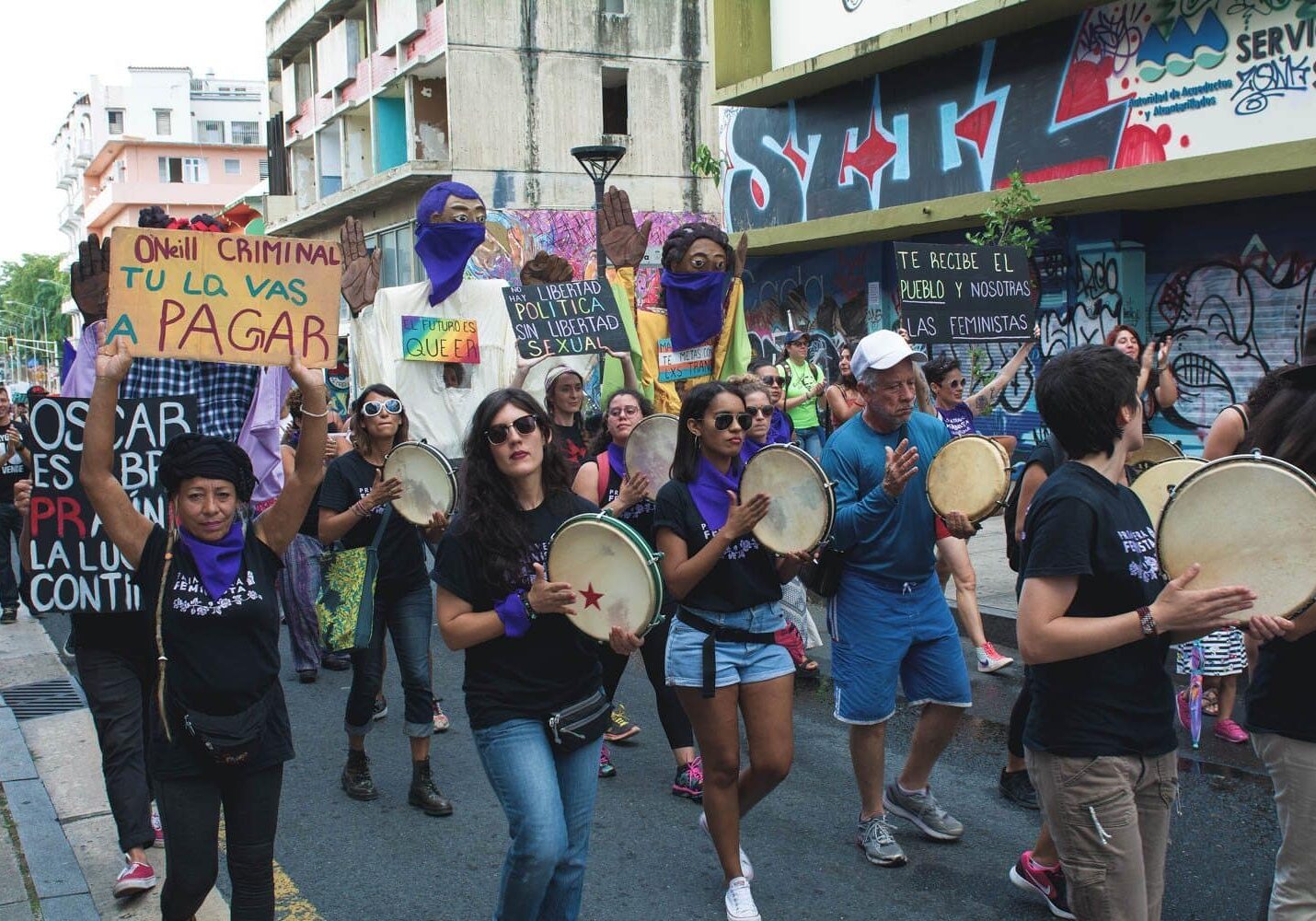 Colectiva Feminista en Construcción - March against Homophobia