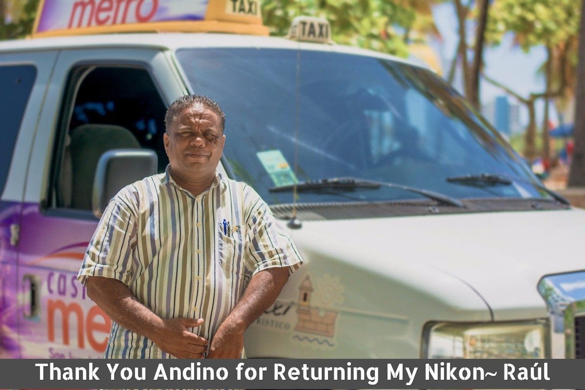 Awesome Puerto Rican Taxi Driver Returned my Nikon Camera